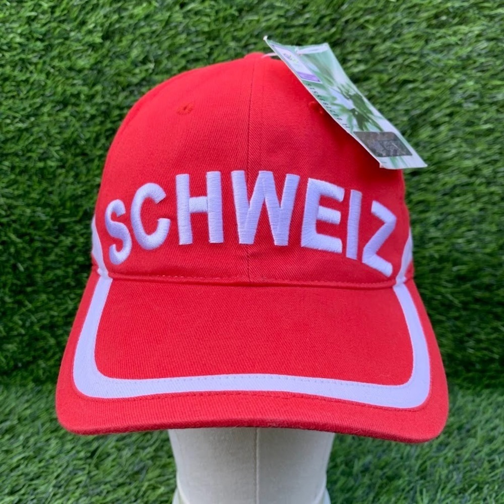 Schweiz Fifa Hat World Cup Baseball‎ Cap Germany 2006 Red Adjustable Embroidered
